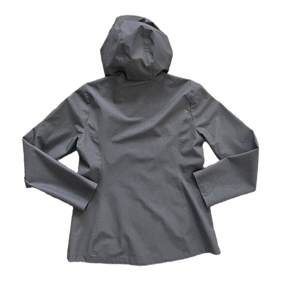 HFX Lightweight Softshell Running Outdoor Rain Jacket Dark Gray Size M - Picture 3 of 9